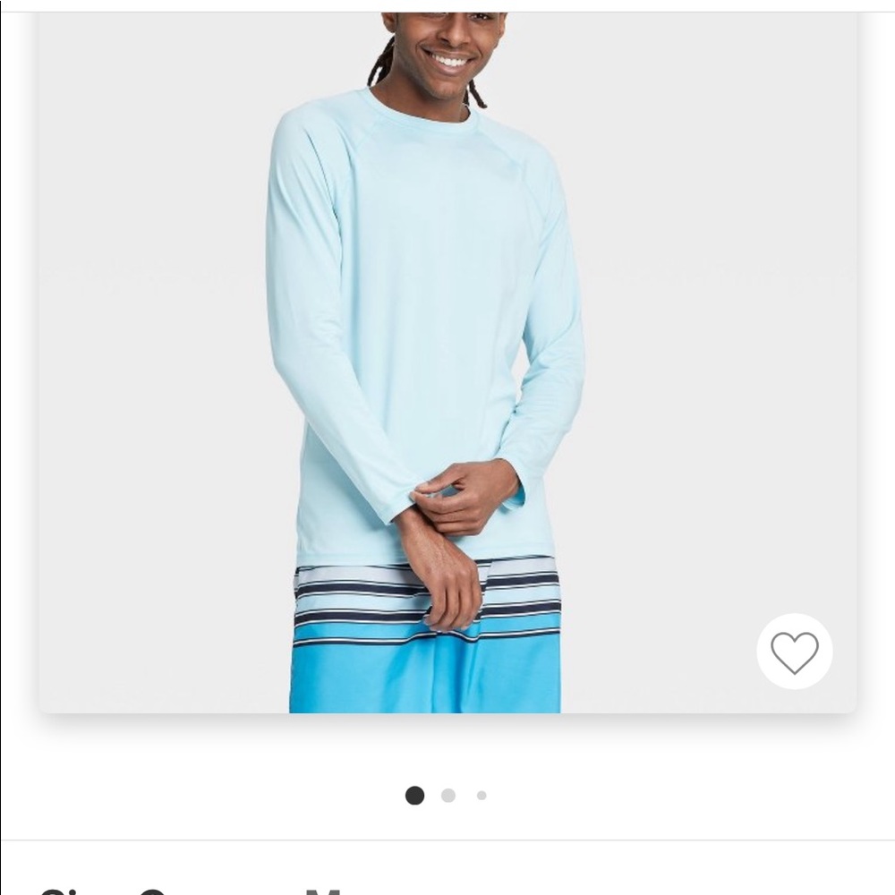 Men’s swim shirt